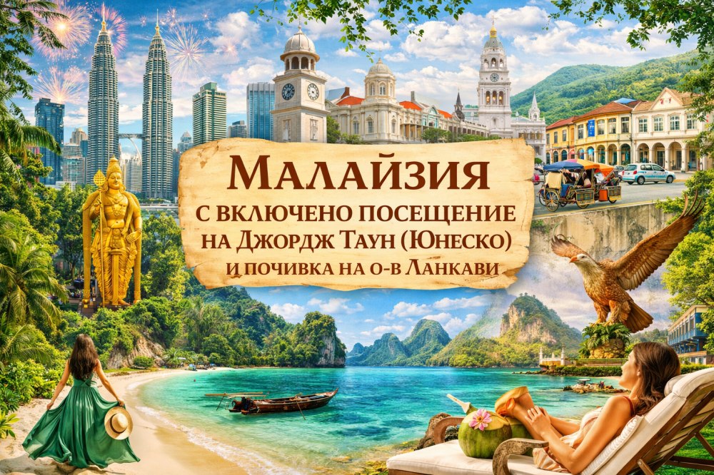 Есенно приключение в Малайзия и почивка на о-в Ланкави